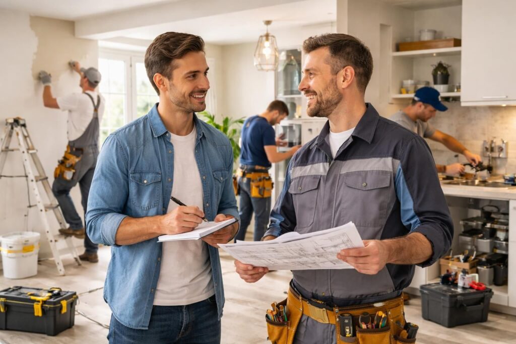 découvrez comment 5 devis vite-un-artisan.fr facilite vos travaux à la maison en vous mettant rapidement en relation avec des artisans qualifiés pour obtenir des devis personnalisés et comparer facilement les offres.