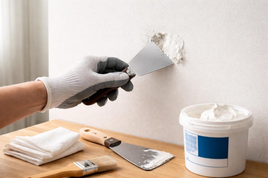 découvrez nos astuces simples et efficaces pour reboucher un trou dans un mur et obtenir un résultat impeccable, digne d’un professionnel.