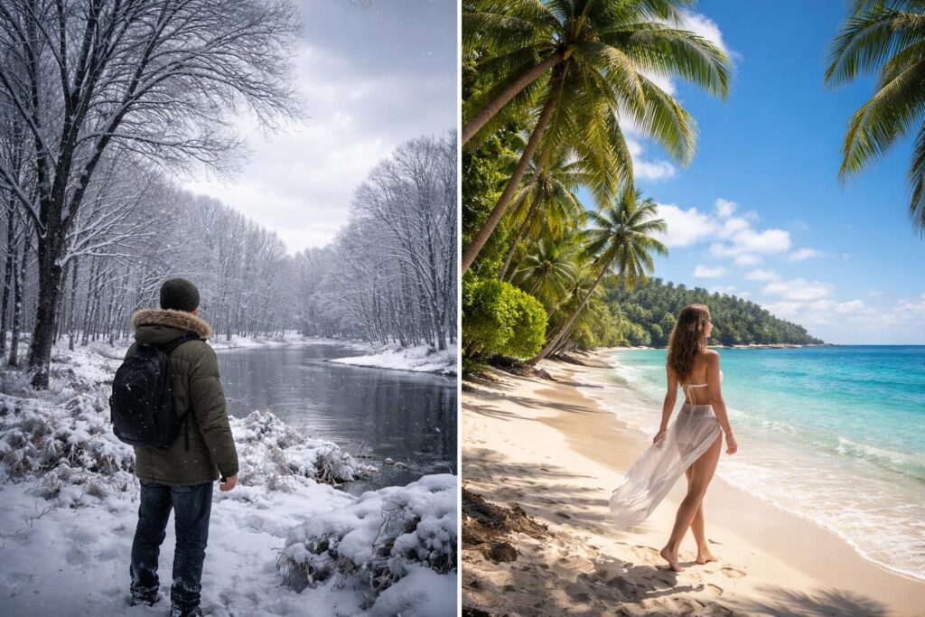 découvrez les meilleures destinations ensoleillées pour partir en décembre et échapper au froid. guide complet pour choisir où profiter du soleil pendant l'hiver.
