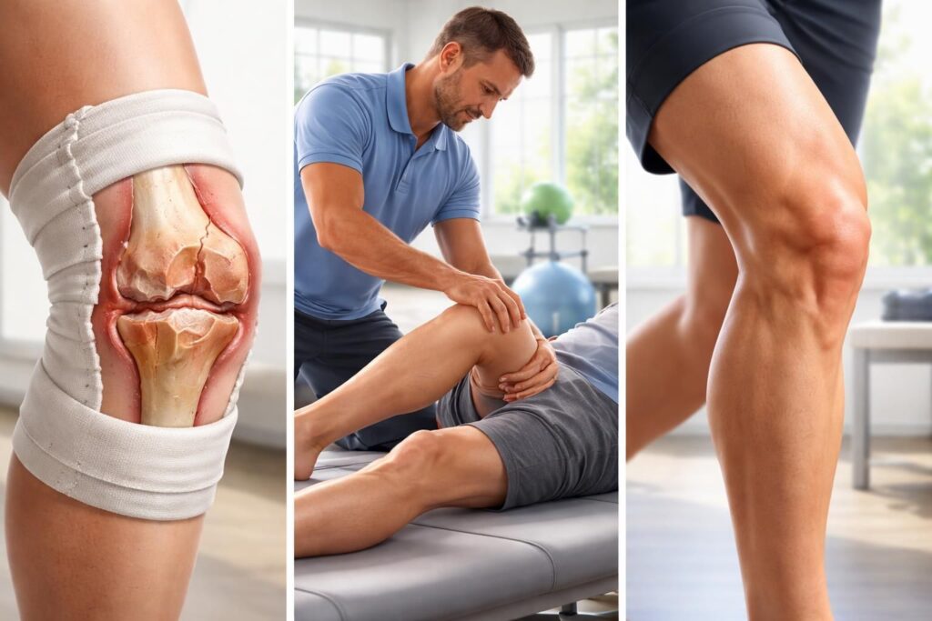 découvrez les étapes essentielles pour une guérison optimale après une fracture au genou, incluant diagnostics, traitements et conseils de rééducation.