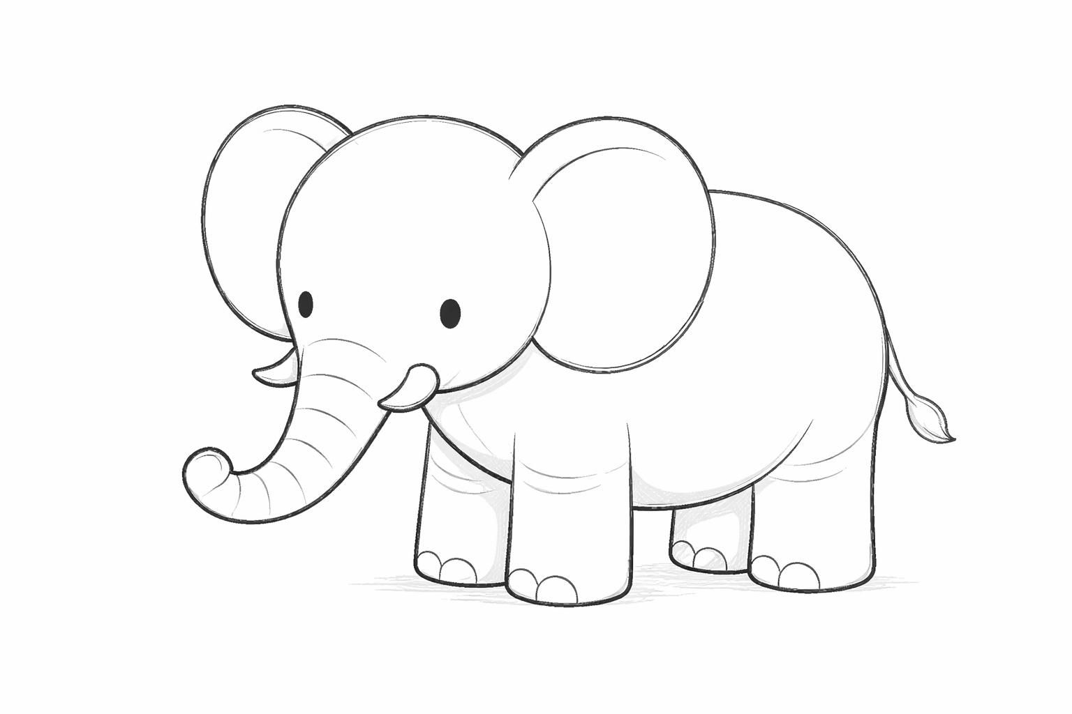 apprenez à dessiner un éléphant facilement grâce à nos techniques simples et efficaces pour un dessin réussi, étape par étape.