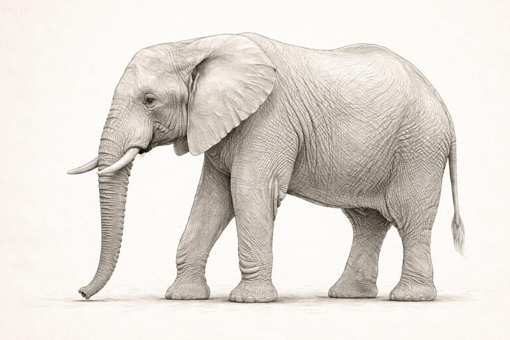 apprenez à dessiner un éléphant facilement grâce à nos techniques simples et étapes détaillées pour réussir votre dessin à coup sûr.