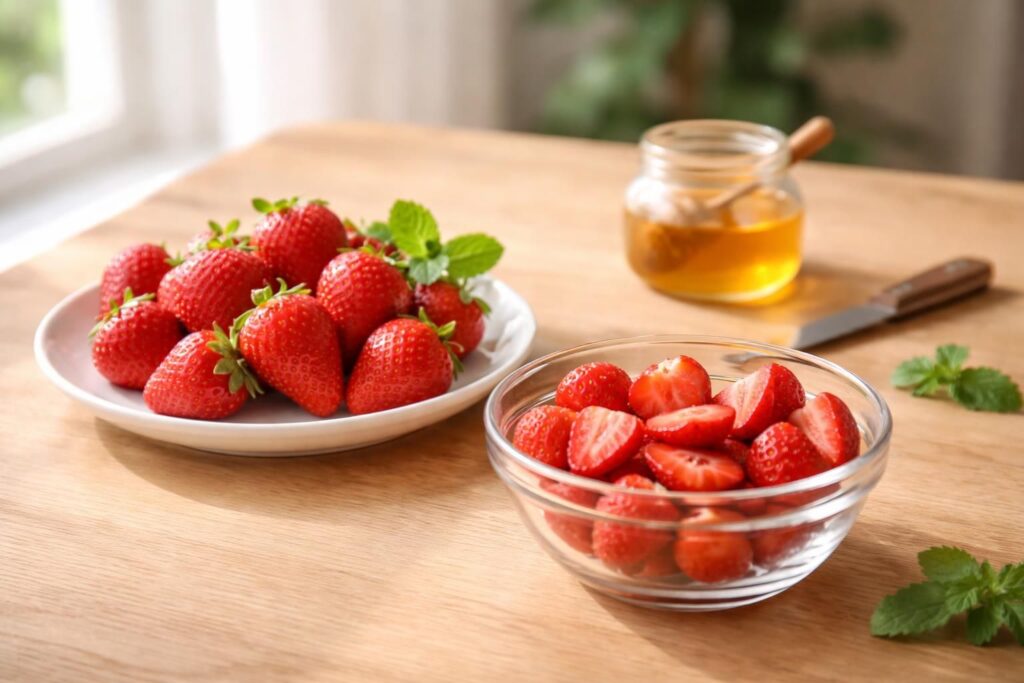 découvrez nos astuces pour déguster des fraises fraîches à la maison et profiter pleinement de ce fruit d’exception, sucré et parfumé.