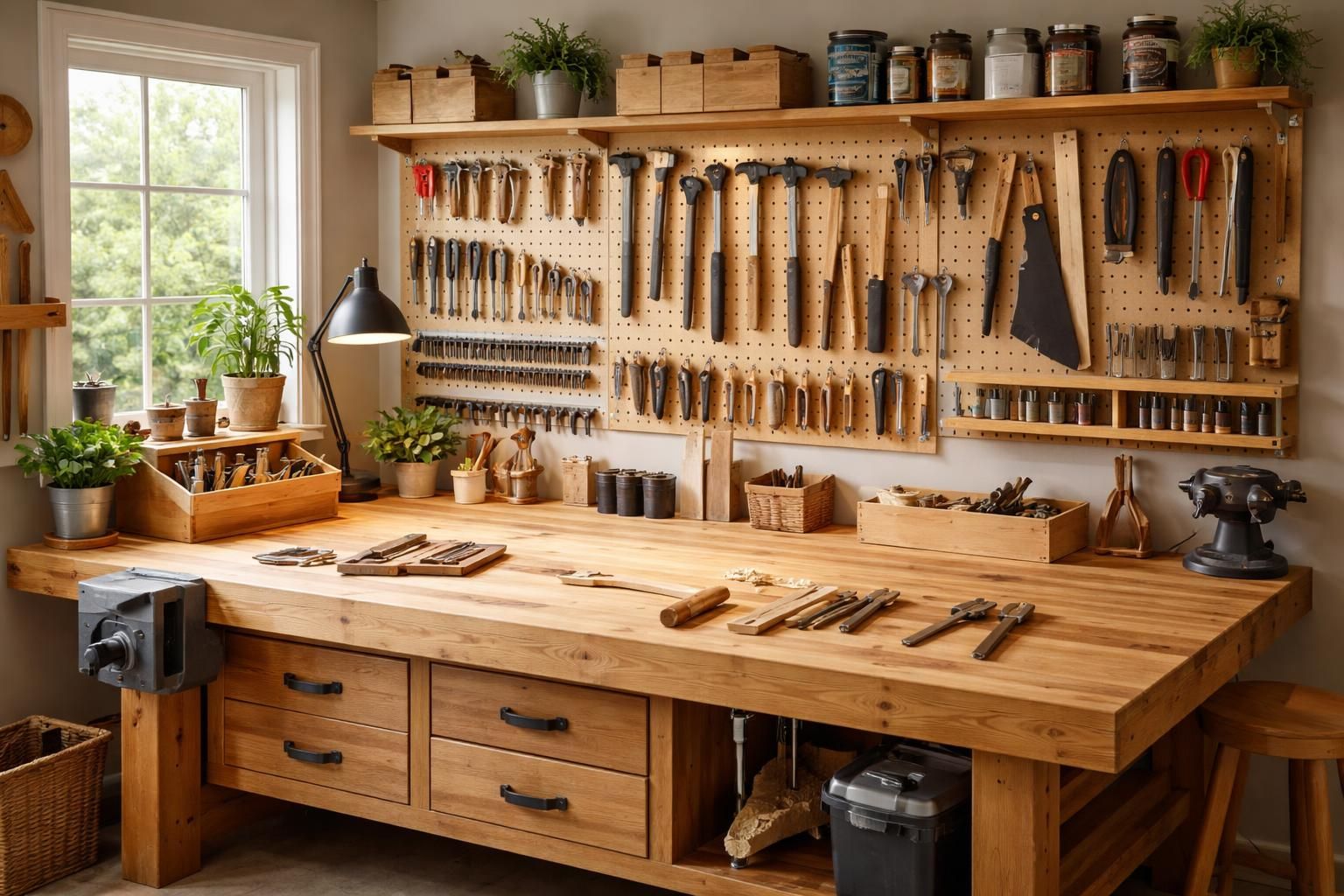découvrez comment choisir l'établi et le mobilier parfait pour aménager un atelier fonctionnel et adapté à vos besoins à la maison.