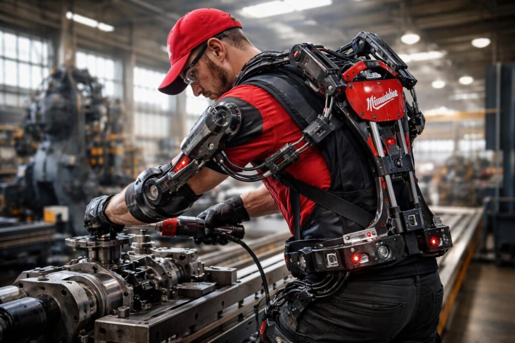 Exosquelette Milwaukee : comment cet allié révolutionne le travail en usine