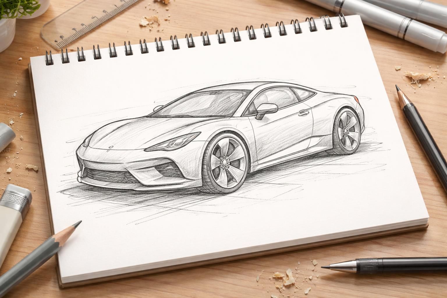 apprenez à dessiner une voiture facilement grâce à nos astuces simples pour réaliser un croquis réussi rapidement, même si vous êtes débutant.