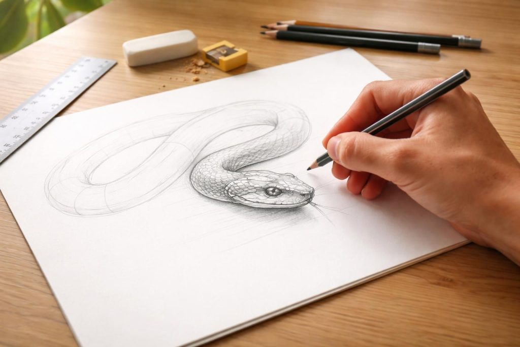 découvrez des techniques simples et efficaces pour apprendre à dessiner un serpent, adaptées aux débutants comme aux passionnés d'art. suivez nos conseils pas à pas pour maîtriser cet exercice artistique.
