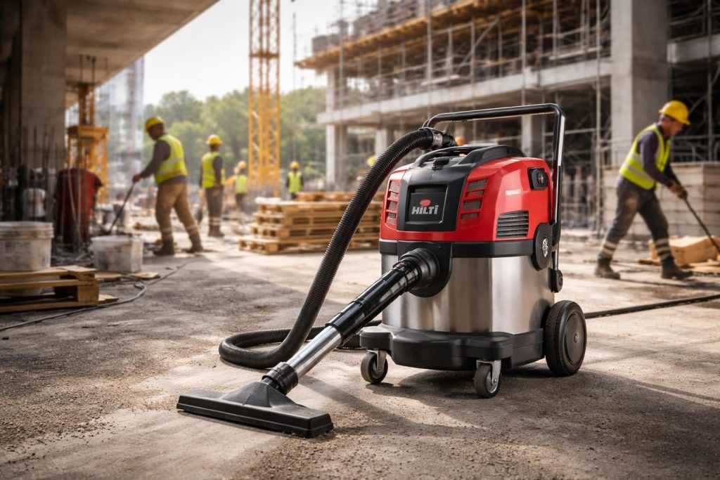 Aspirateur Hilti : l’outil indispensable pour un chantier propre et efficace