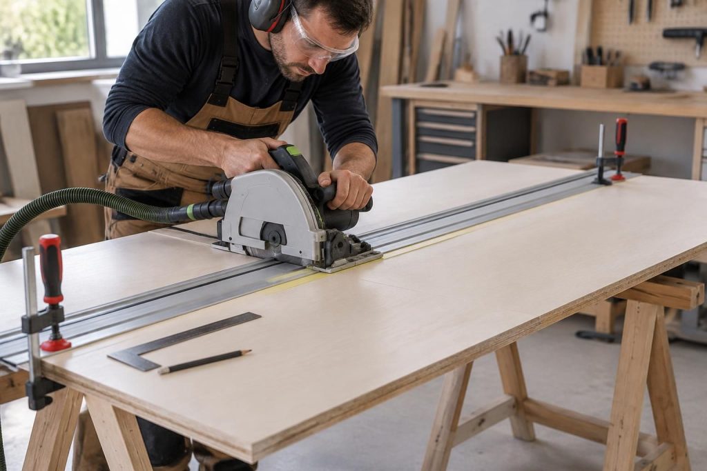découvrez comment découper un plan de travail proprement et avec précision, en choisissant les bons outils et en protégeant le matériau.