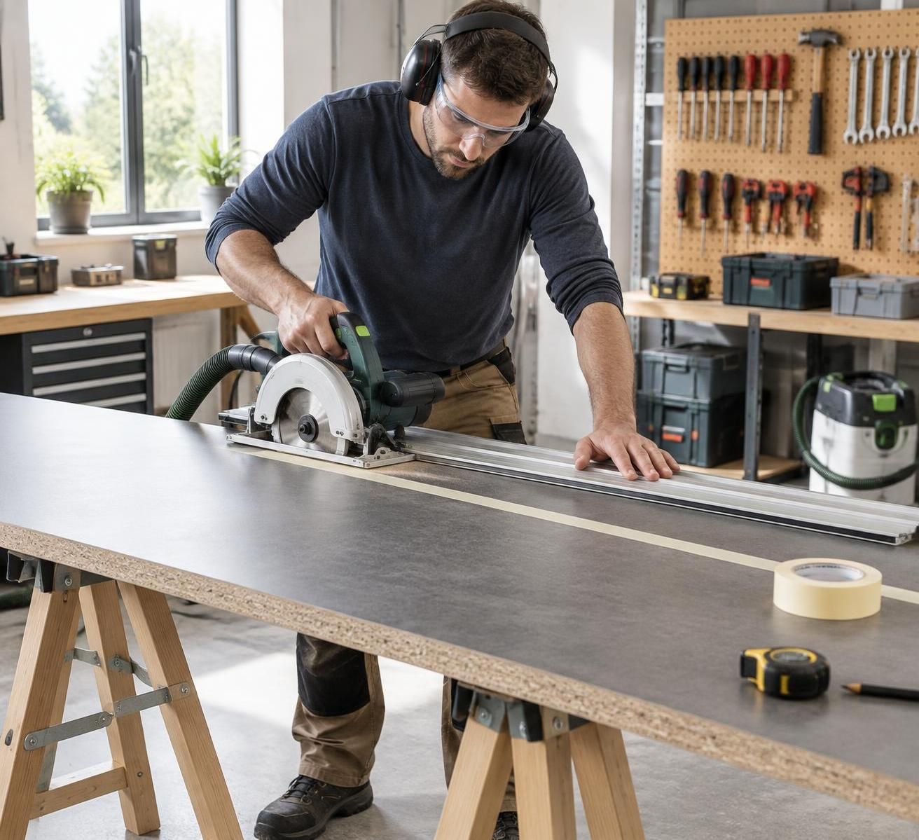 découvrez les astuces des pros pour couper un plan de travail stratifié sans éclat : choix de la lame, sens de coupe et gestes pour une finition nette.