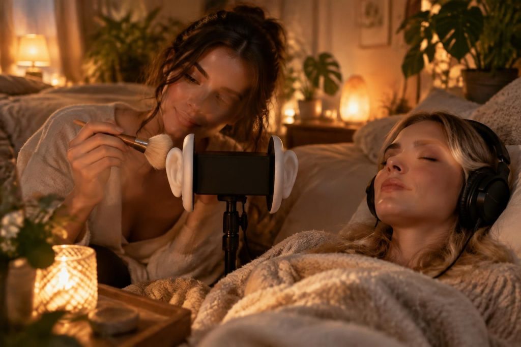 ASMR signification : pourquoi ce phénomène fascine-t-il autant les amateurs de bien-être ?