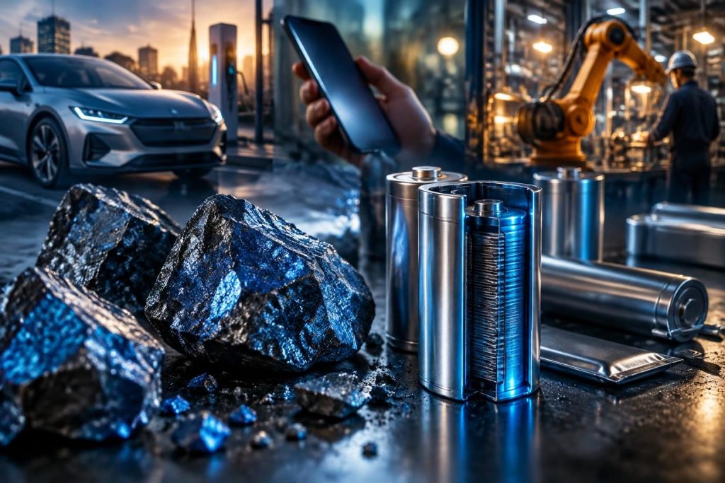 Kobalt : comment ce métal rare transforme l’industrie et notre quotidien